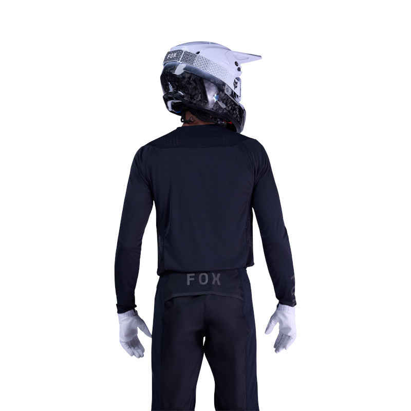Fox MX26 Flexair Blackout Jersey - Black