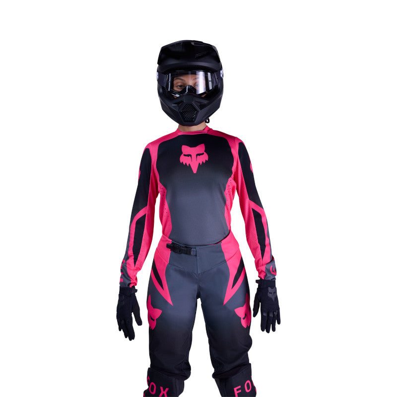 Fox MX26 Women's 180 Shield Jersey - Black / Pink