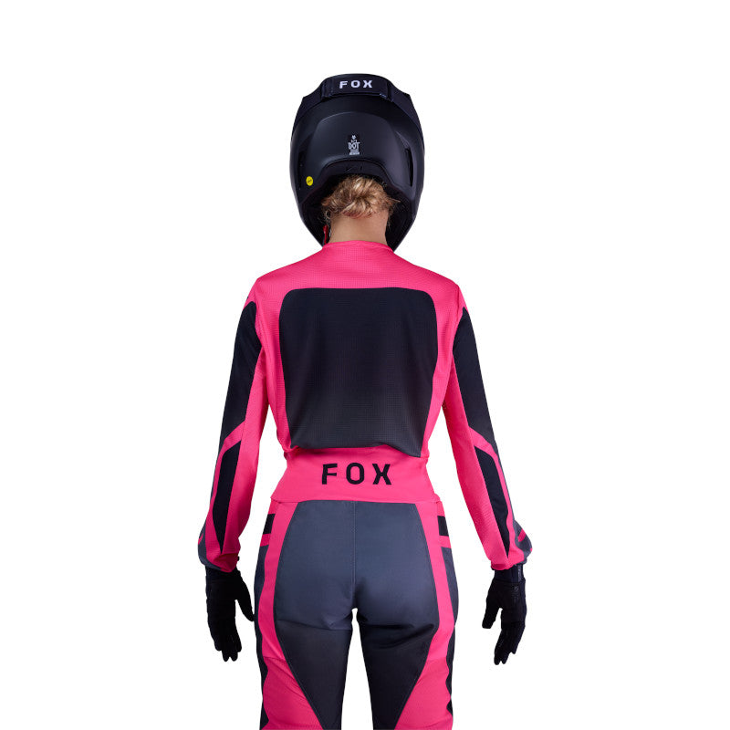 Fox MX26 Women's 180 Shield Jersey - Black / Pink