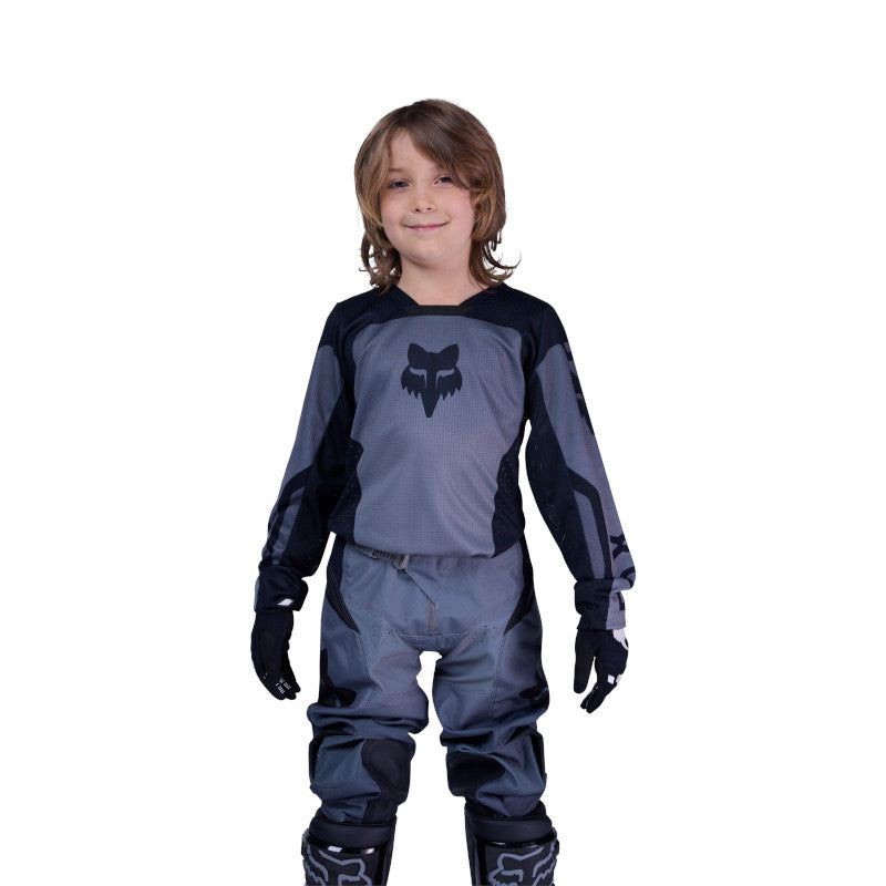 Fox MX26 Youth 180 Shield Jersey - Black