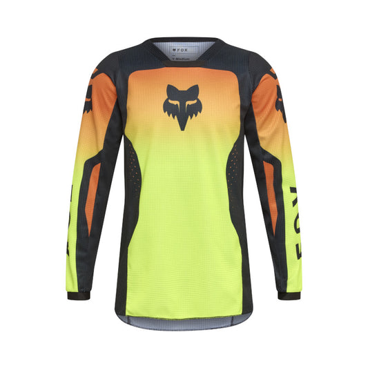 Fox MX26 Youth 180 Shield Jersey - Fluro Yellow