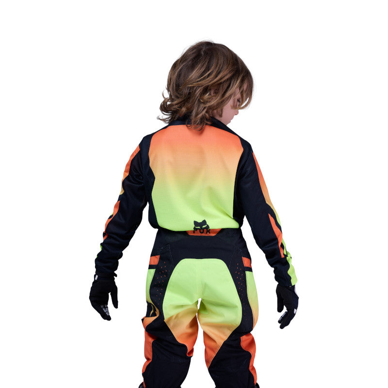 Fox MX26 Youth 180 Shield Jersey - Fluro Yellow