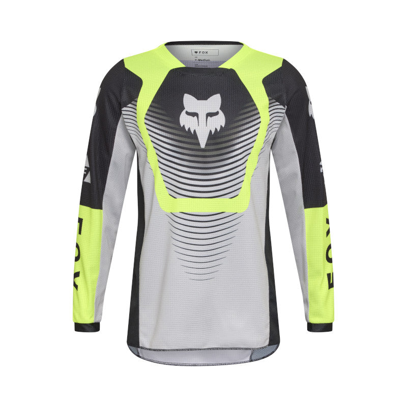 Fox MX26 Youth 180 Collect Jersey - Grey / Yellow