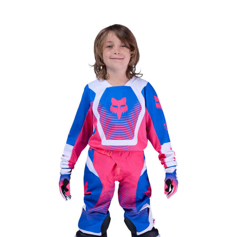 Fox MX26 Youth 180 Collect Jersey - Blue / Pink
