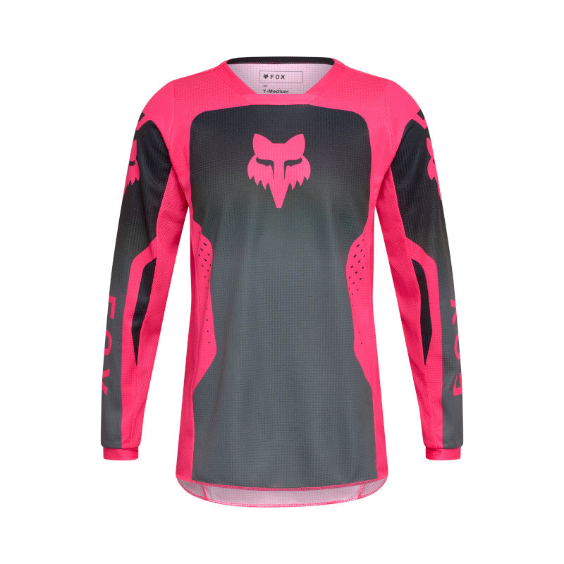 Fox MX26 Youth Girl 180 Shield Jersey - Black / Pink