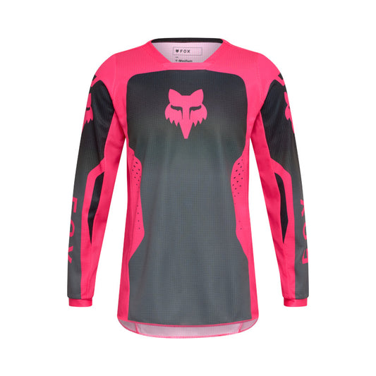 Fox MX26 Youth Girl 180 Shield Jersey - Black / Pink