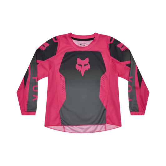 Fox MX26 Kids Girl 180 Shield Jersey - Black / Pink