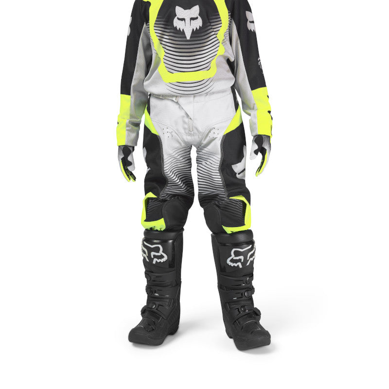 Fox MX26 Youth 180 Collect Pants - Grey / Yellow