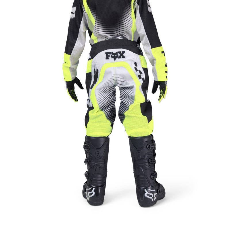Fox MX26 Youth 180 Collect Pants - Grey / Yellow