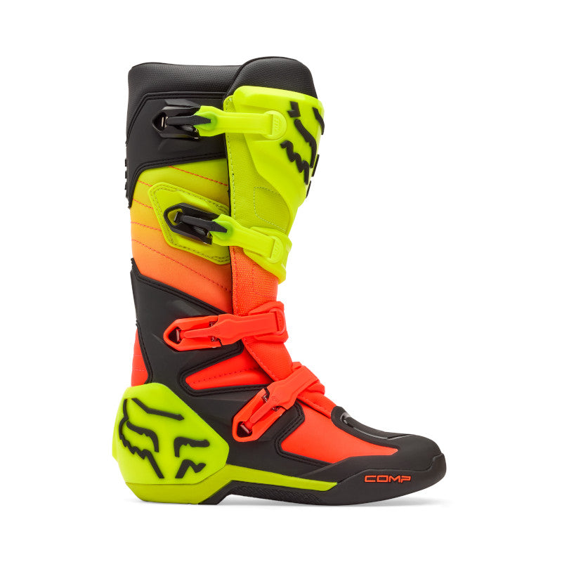 Fox Comp Boots - Orange / Yellow