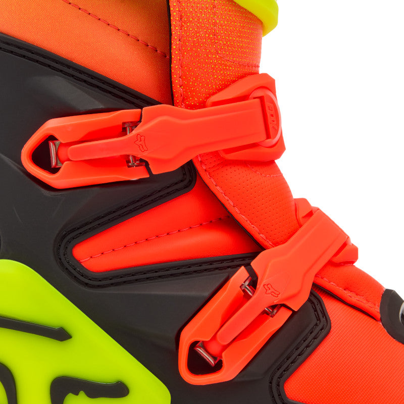 Fox Comp Boots - Orange / Yellow