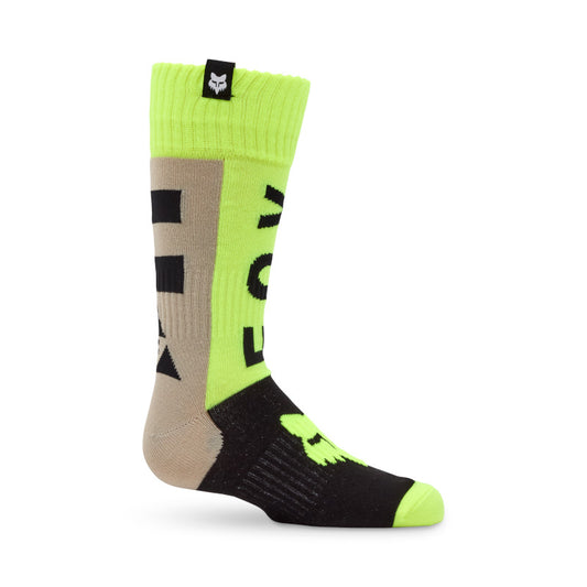Fox MX26 Youth 180 Collect Socks - Grey / Yellow