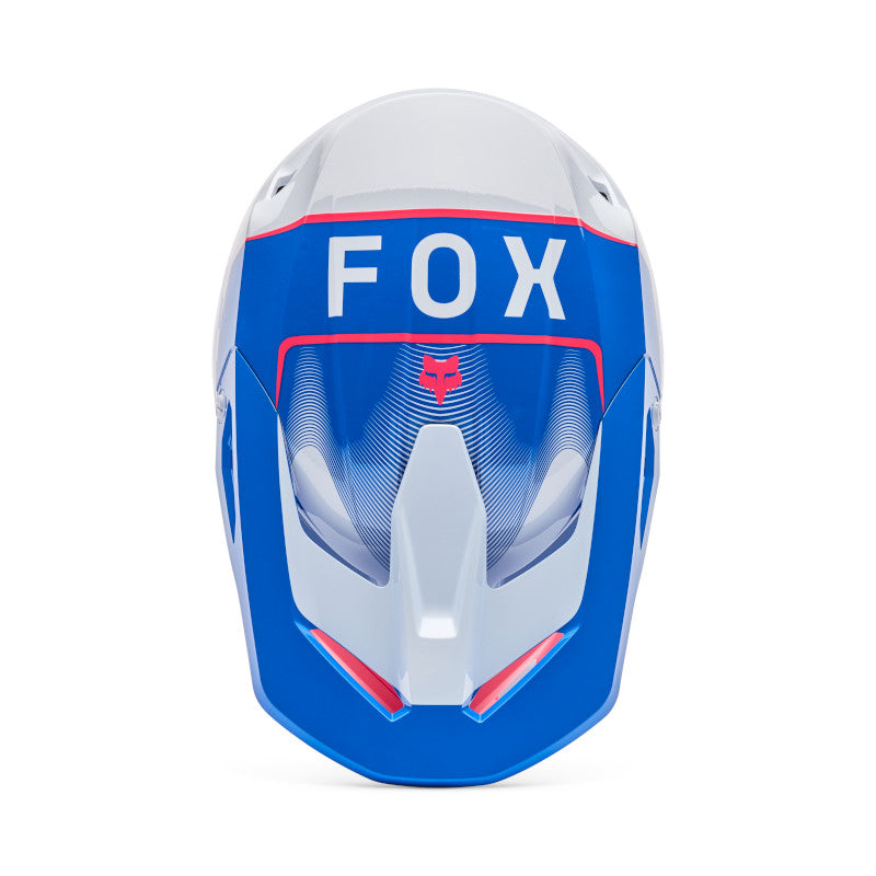 Fox Youth V1 Collect Helmet - Blue / Pink
