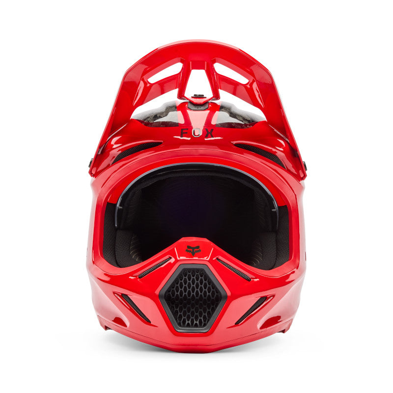 Fox V3 RS Fracture Helmet - Fluro Red