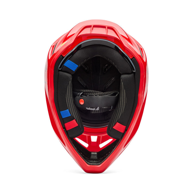 Fox V3 RS Fracture Helmet - Fluro Red