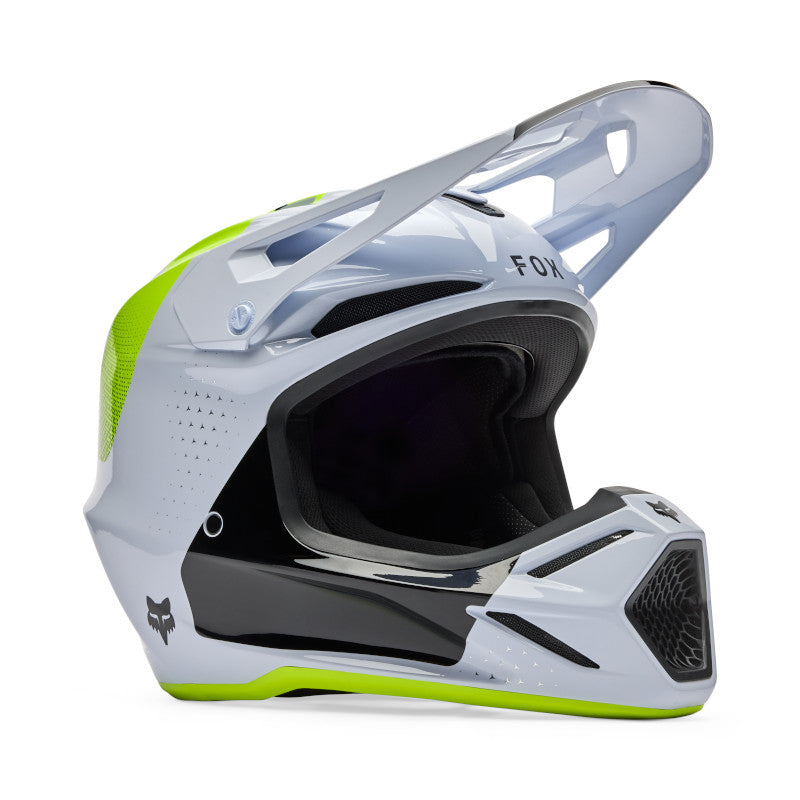 Fox V3 Tine Helmet - White