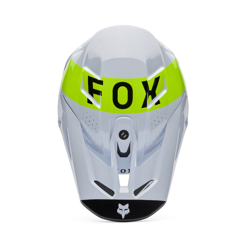 Fox V3 Tine Helmet - White