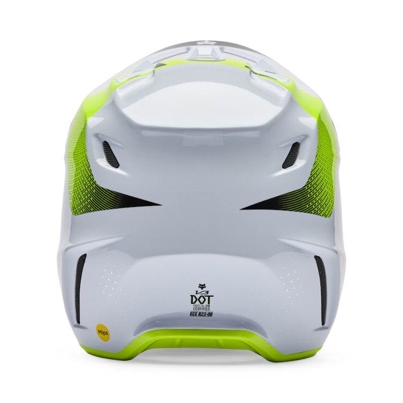 Fox V3 Tine Helmet - White