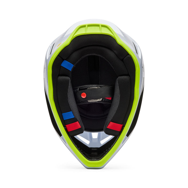 Fox V3 Tine Helmet - White