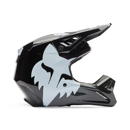 Fox V1 Shield Helmet - Black