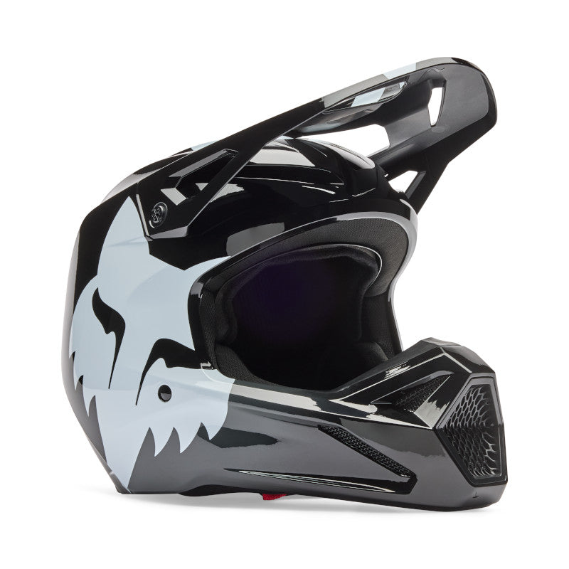 Fox V1 Shield Helmet - Black