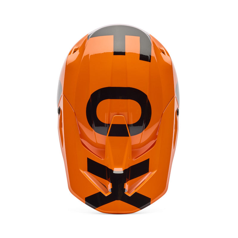 Fox V1 Shield Helmet - Fluro Orange