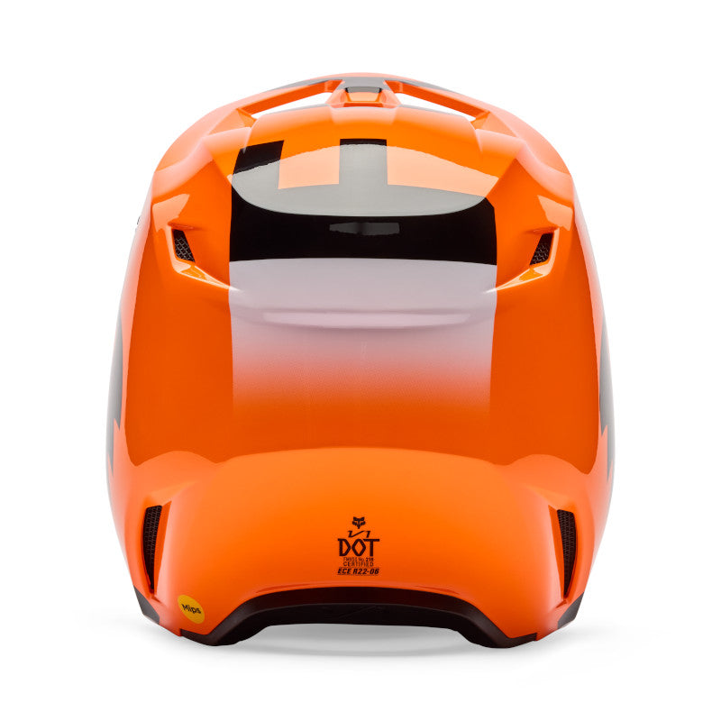 Fox V1 Shield Helmet - Fluro Orange