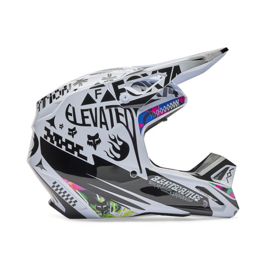 Fox V1 Image Cosmo Helmet - White / Black