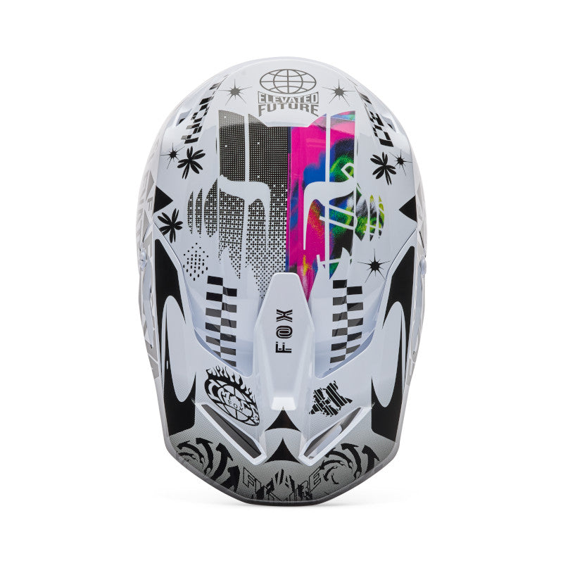 Fox V1 Image Cosmo Helmet - White / Black