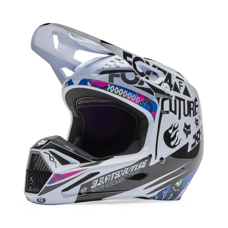 Fox V1 Image Cosmo Helmet - White / Black