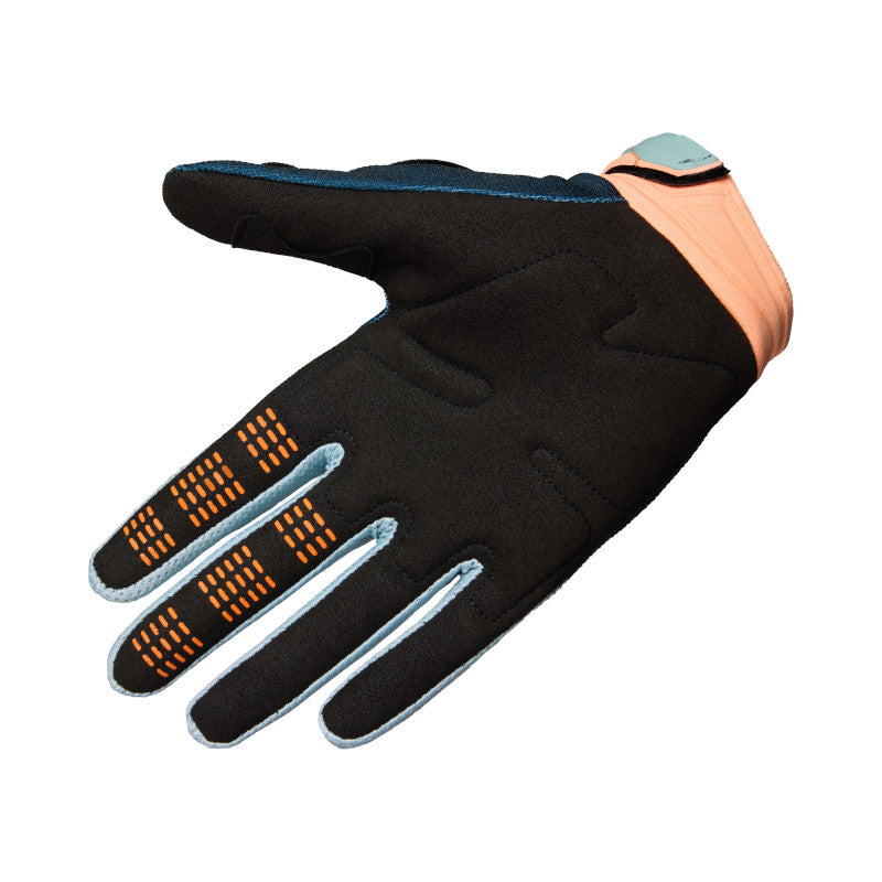 Fox MX26 180 Image Print Gloves - Blue / Orange