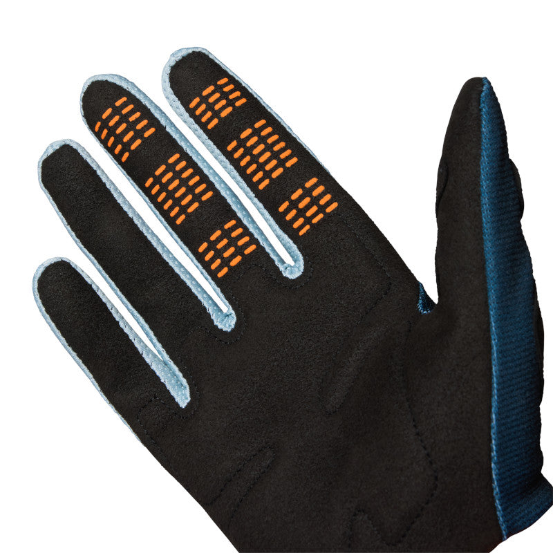 Fox MX26 180 Image Print Gloves - Blue / Orange