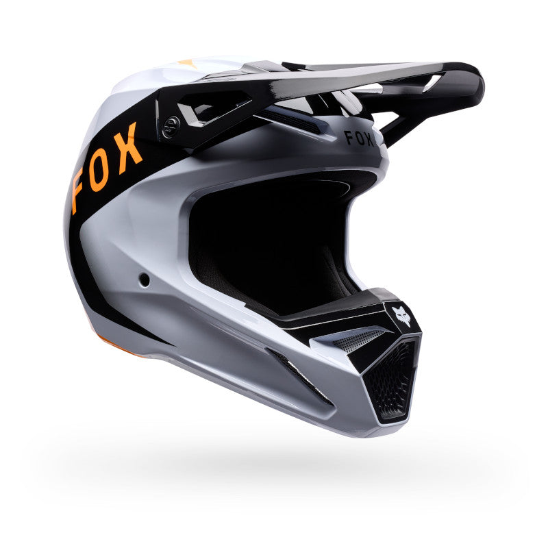 Fox MX26 V1 Noble Helmet - Black / White