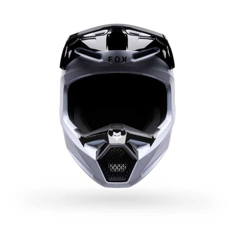 Fox MX26 Youth V1 Noble Helmet - Black / White