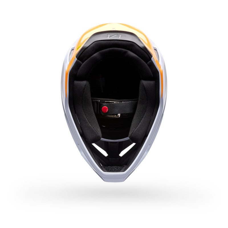 Fox MX26 V1 Noble Helmet - Black / White