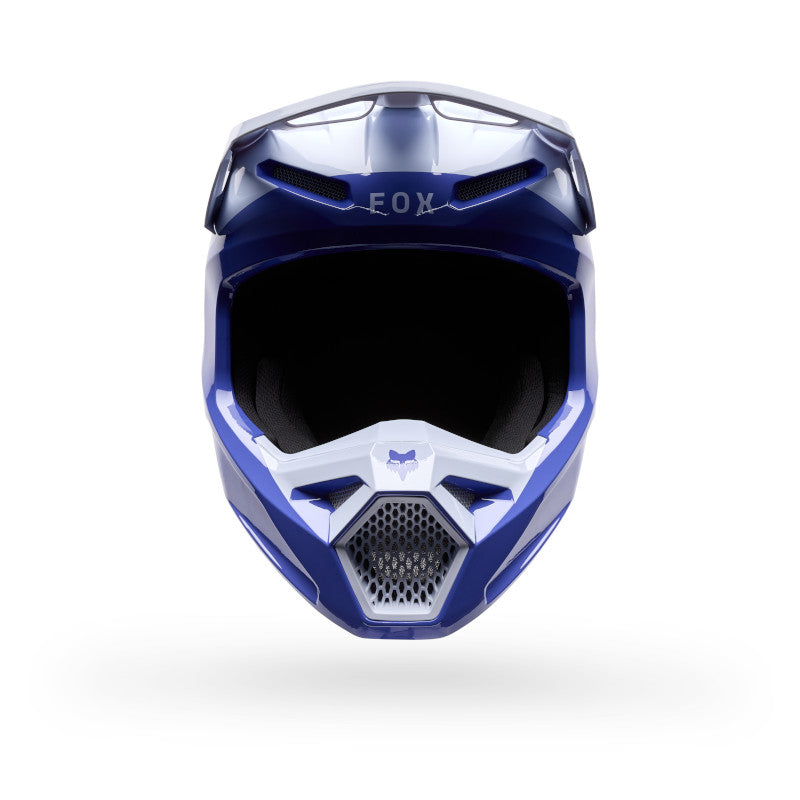 Fox MX26 Youth V1 Noble Helmet - Purple / White