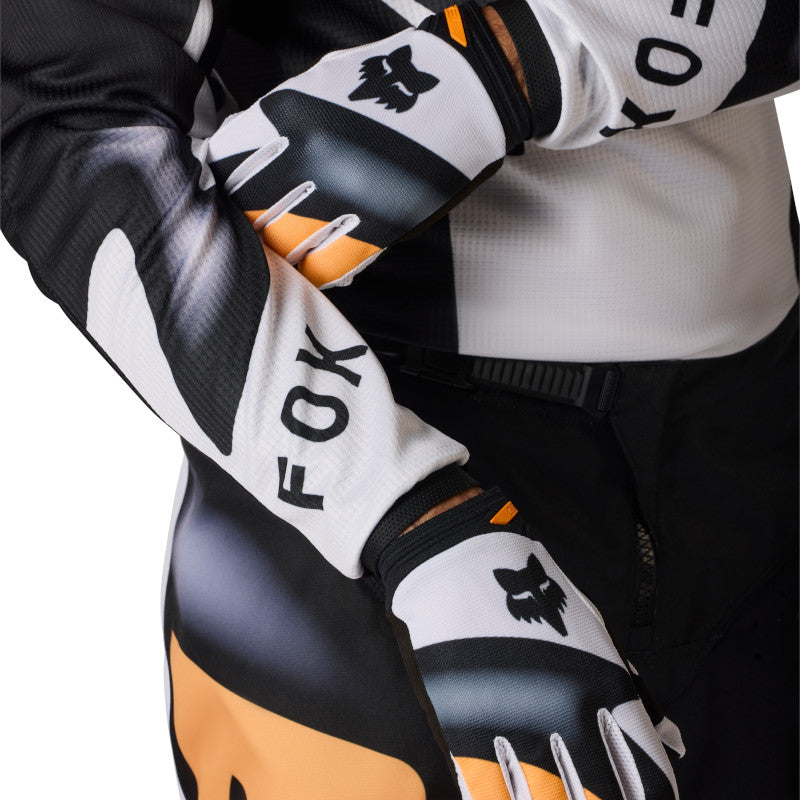 Fox MX26 Youth 180 Noble Jersey - Black / White