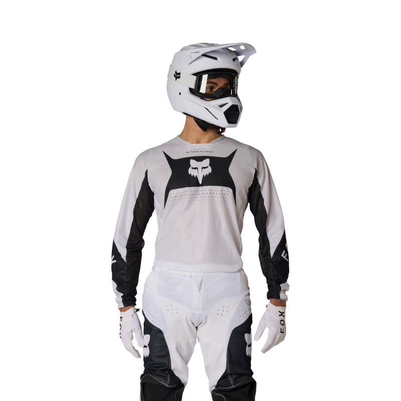 Fox MX26 180 Air Taper Jersey - Black / White