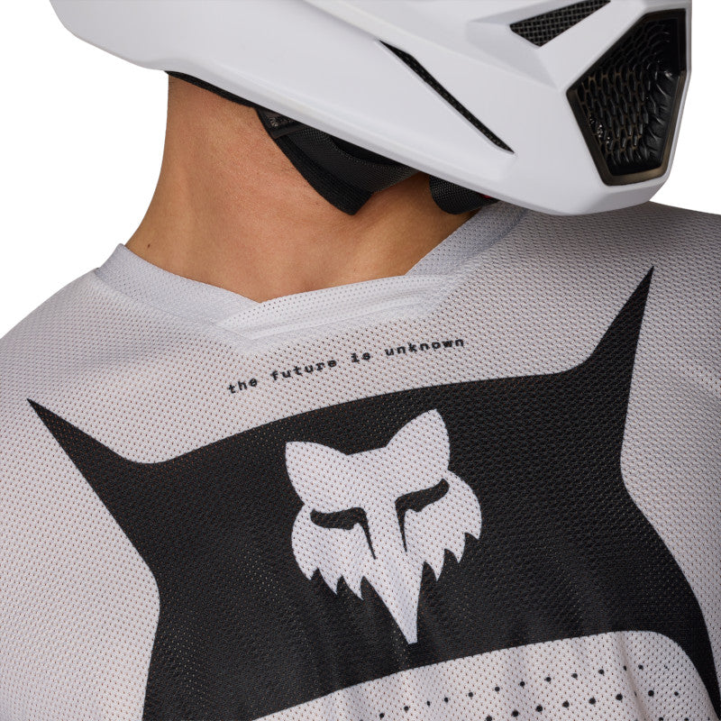 Fox MX26 180 Air Taper Jersey - Black / White