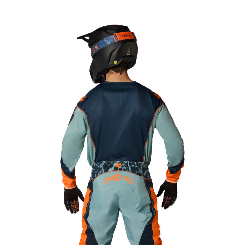 Fox MX26 180 Image Print Jersey - Blue / Orange