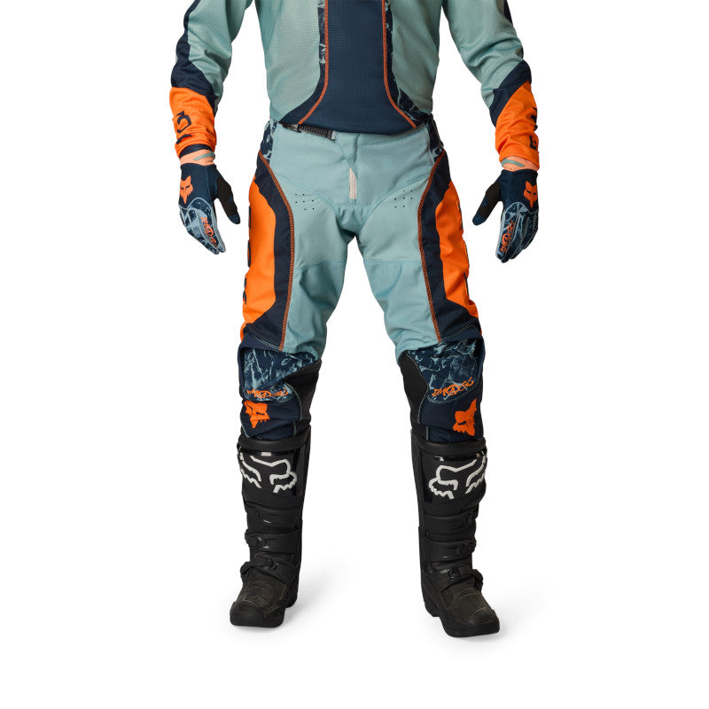 Fox MX26 180 Image Print Pants - Blue / Orange