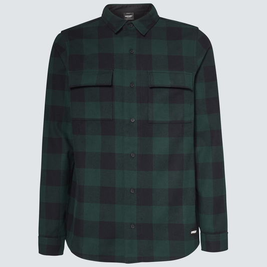 Oakley Bear Cozy Flannel - Black Green