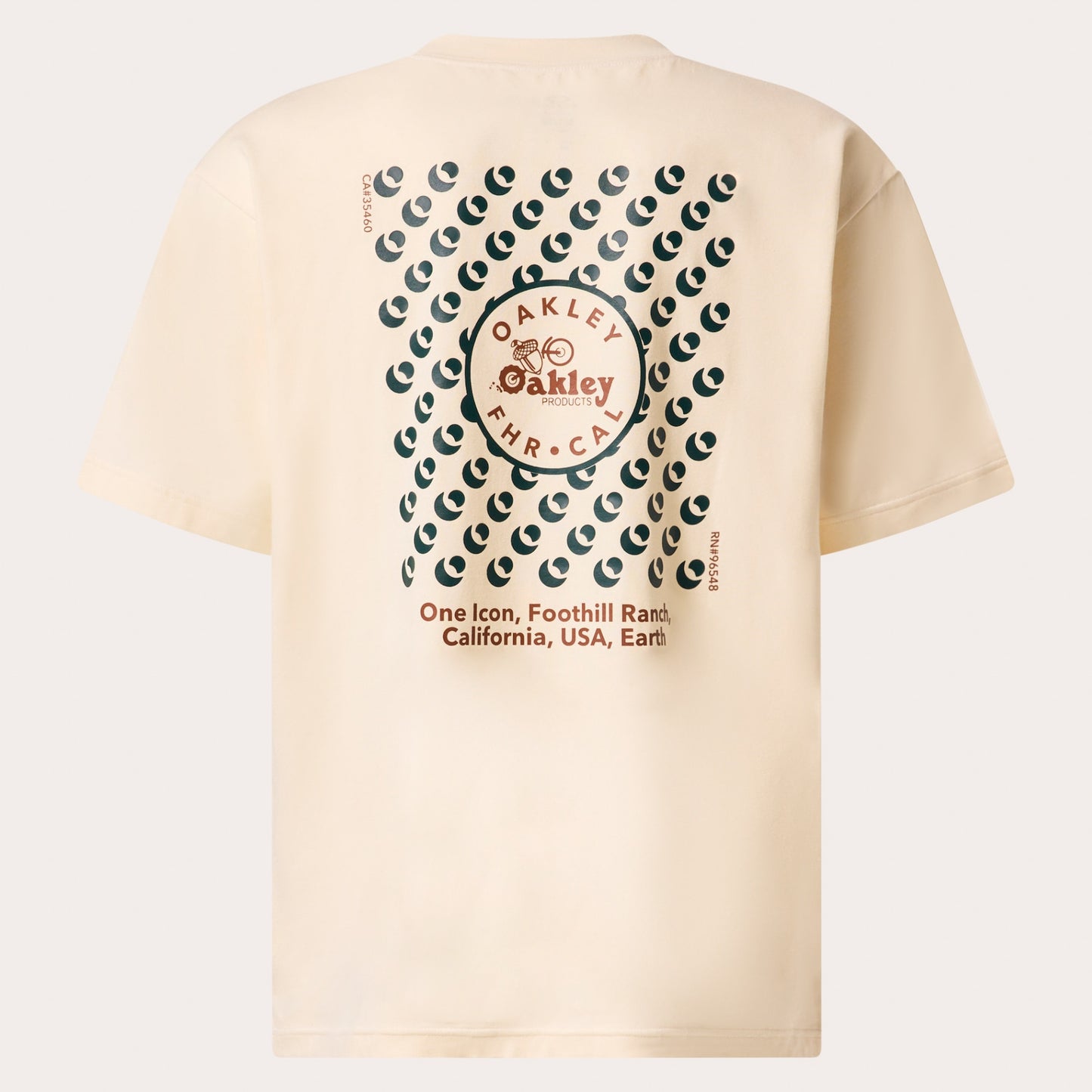 Oakley Retro Flag Tee 1.0 Beige