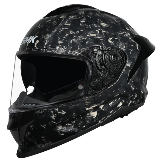 SMK Titan Forged Carbon Helmet - Gloss GLFC200