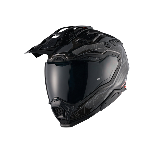 NEXX X.WED3 FURKA Adventure Helmet - Black / Grey