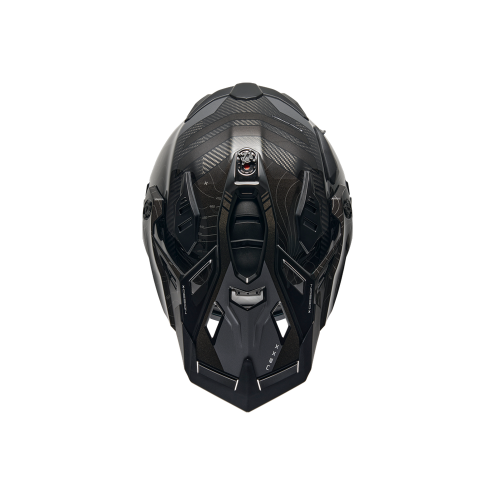 NEXX X.WED3 FURKA Adventure Helmet - Black / Grey
