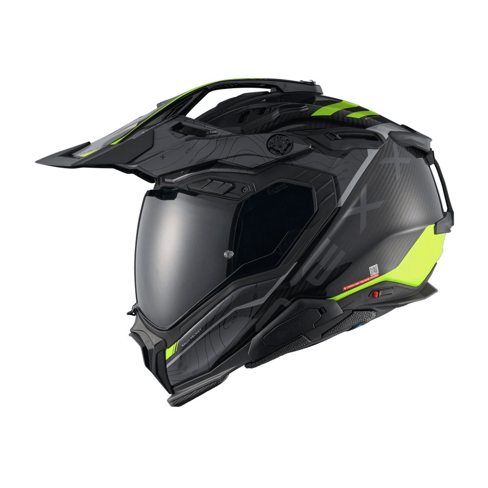 NEXX X.WED3 FURKA Adventure Helmet - Grey / Yellow