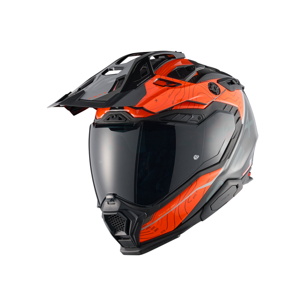 NEXX X.WED3 FURKA Adventure Helmet - Orange / Grey