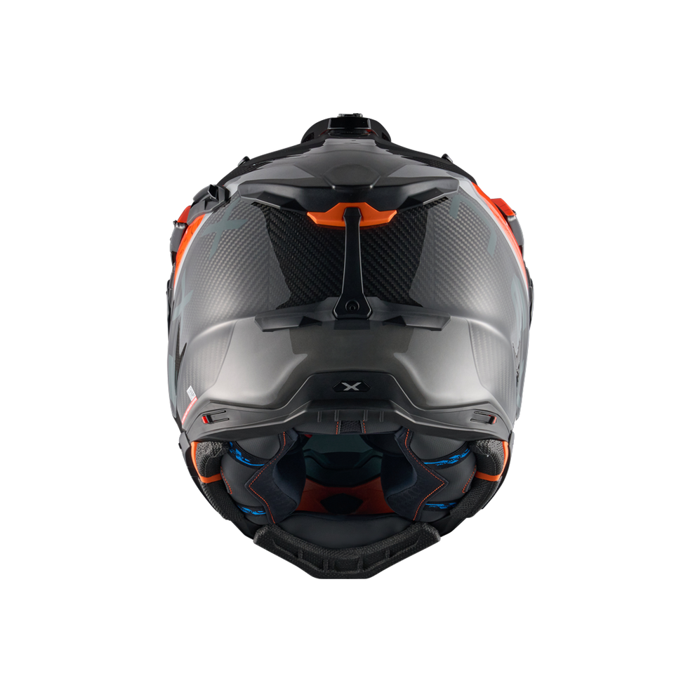 NEXX X.WED3 FURKA Adventure Helmet - Orange / Grey