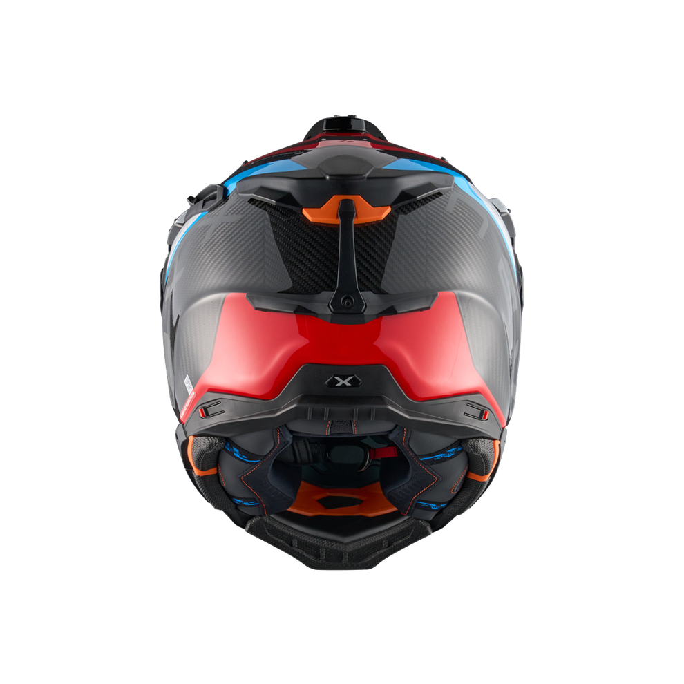 NEXX X.WED3 FURKA Adventure Helmet - Red / Blue
